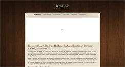 Desktop Screenshot of bodegahollen.com
