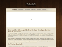 Tablet Screenshot of bodegahollen.com